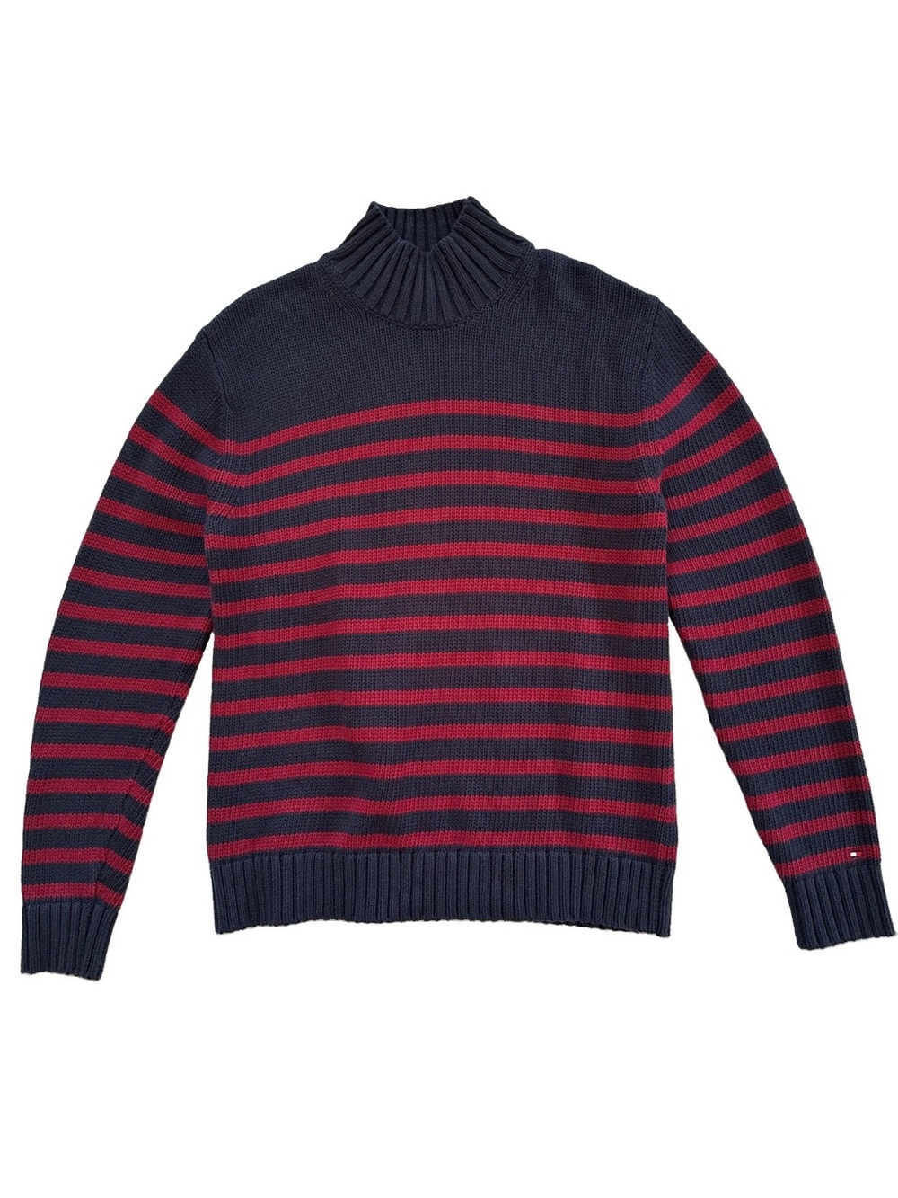 Tommy Hilfiger Men's Breton Stripe Pullover Sweater